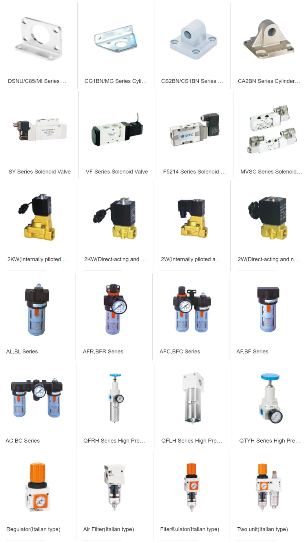 Fuel Solenoid Valve Steam Brass Solenoid Valve 2L Series