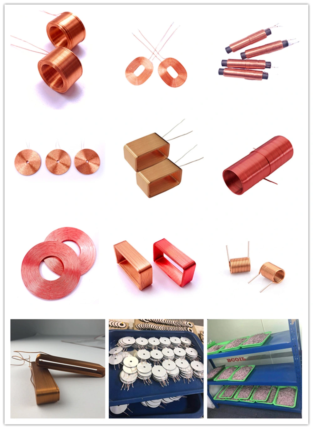 Air Core Self-Adhesive Coil Experimental Coil Electric Toy Solenoid Valve Coil Electromagnetic Induction Coil